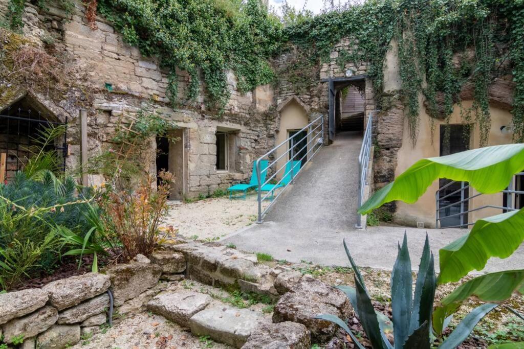 Maison Troglodytique Doue La Fontaine Kültér fotó