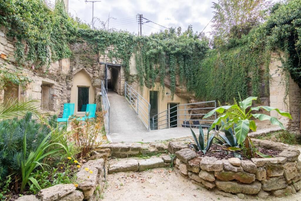 Maison Troglodytique Doue La Fontaine Kültér fotó