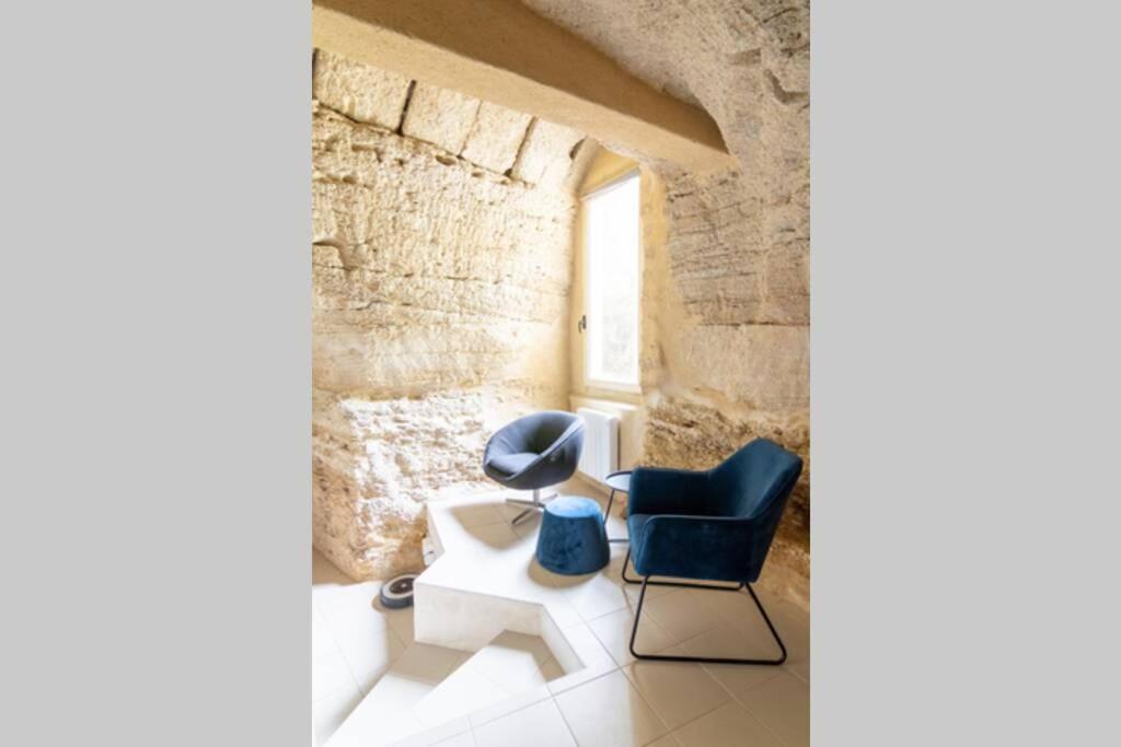 Maison Troglodytique Doue La Fontaine Kültér fotó