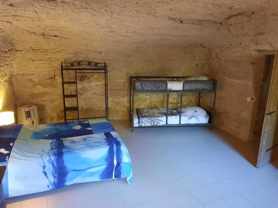 Maison Troglodytique Doue La Fontaine Kültér fotó
