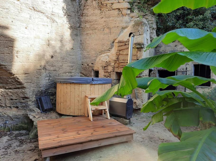 Maison Troglodytique Doue La Fontaine Kültér fotó