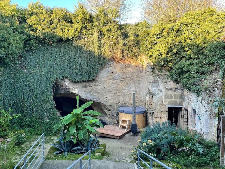Maison Troglodytique Doue La Fontaine Kültér fotó