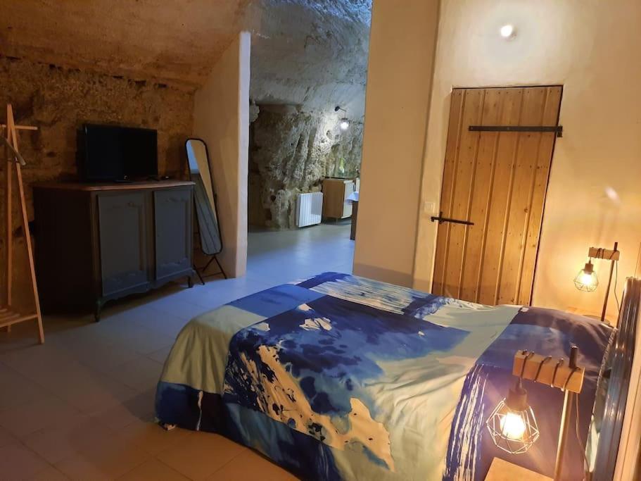 Maison Troglodytique Doue La Fontaine Kültér fotó