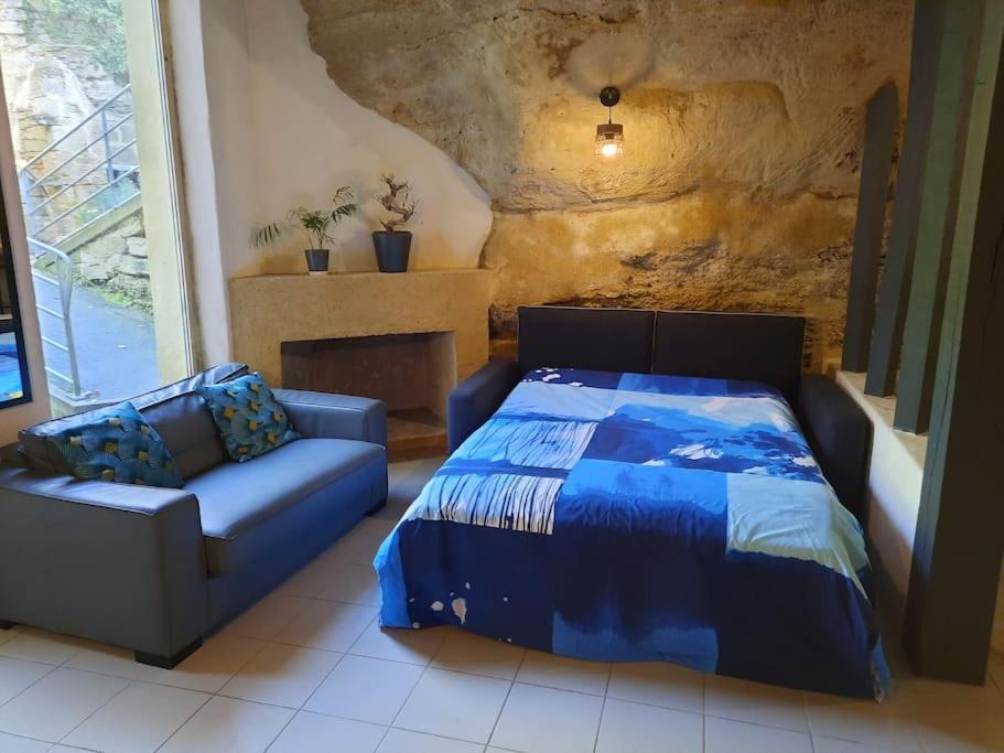 Maison Troglodytique Doue La Fontaine Kültér fotó