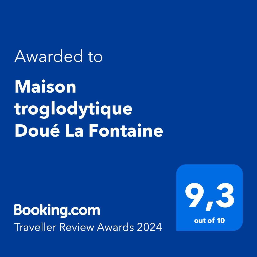 Maison Troglodytique Doue La Fontaine Kültér fotó